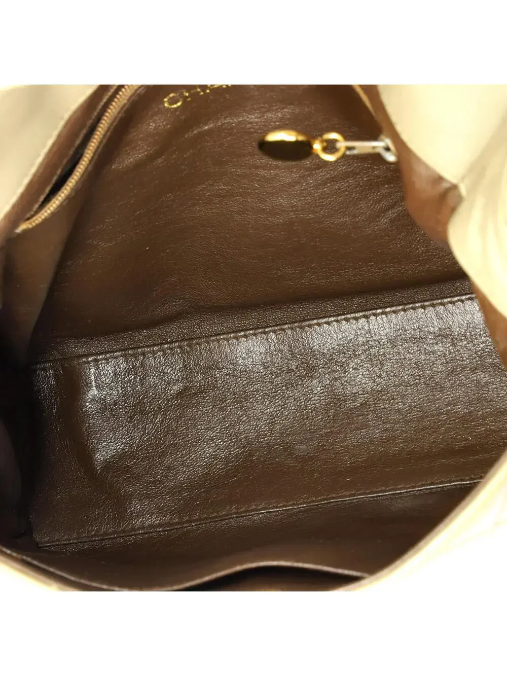 Chanel Vintage Round Flap Shoulder Bag #237484C25B